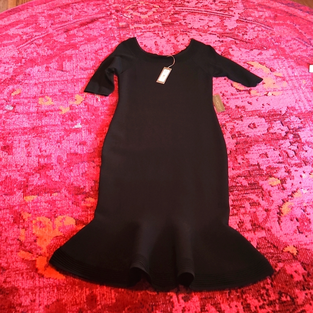 Black Midi Dress